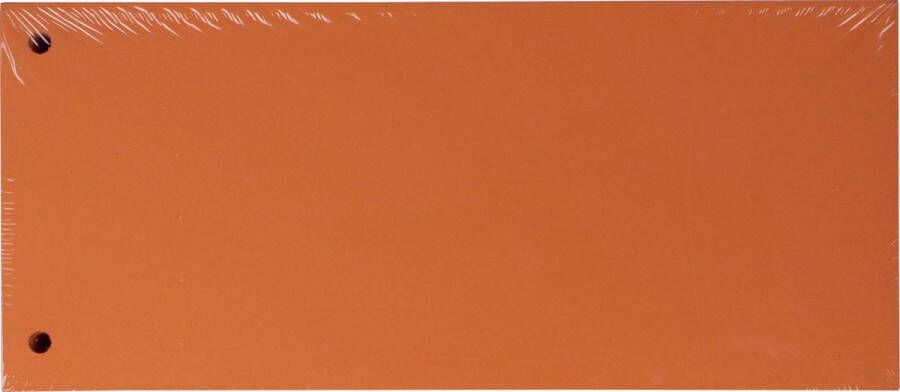 Pergamy verdeelstroken pak van 100 stuks oranje