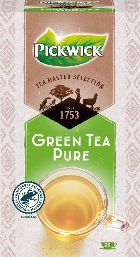 Pickwick Tea Master Selection groene thee pak van 25 stuks