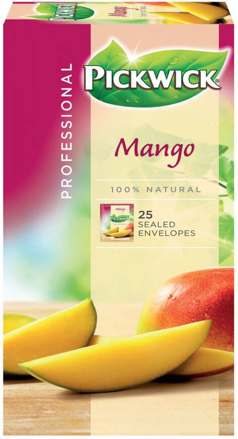 Pickwick thee mango pak van 25 zakjes