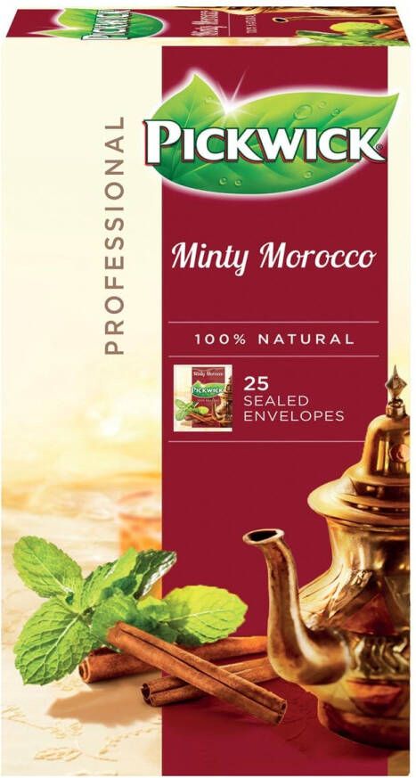 Pickwick thee Minty Morocco pak van 25 zakjes