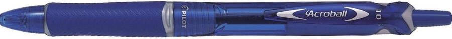 Pilot Acroball Begreen balpen medium punt 0 3 mm blauw 10 stuks