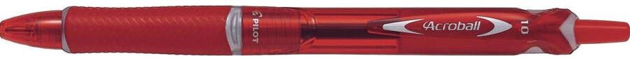 Pilot Acroball Begreen balpen medium punt 0 3 mm rood 10 stuks - Foto 2