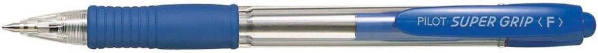Pilot balpen Super Grip blauw 12 stuks