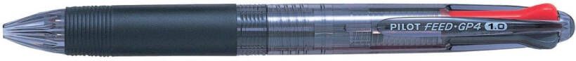 Pilot Feed GP4 Begreen 4-kleurenbalpen medium klassieke inktkleuren