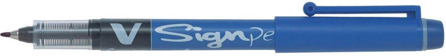 Pilot Fineliner V Signpen fijn blauw