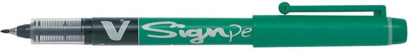 Pilot Fineliner V-Sign Pen groen