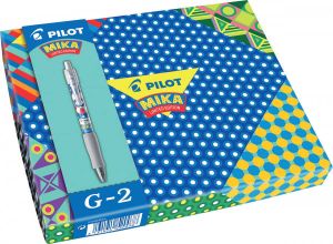 Pilot gelroller G-2 Mika Limited Edition geschenkdoos met 6 gelrollers