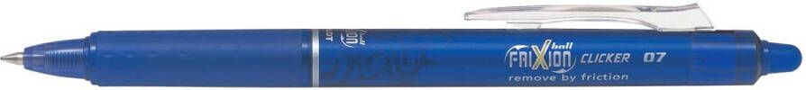 Pilot intrekbare roller FriXion Ball Clicker medium punt 0 7 mm blauw