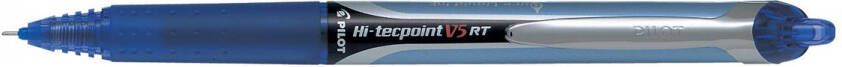 Pilot Roller Hi-Tecpoint V5 RT Retractable schrijfbreedte 0 25 mm blauw