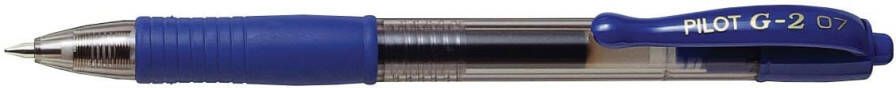 Pilot roller intrekbare Gelpen G-2 blauw