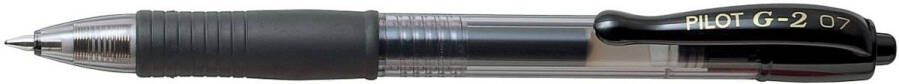 Pilot roller intrekbare Gelpen G-2 zwart