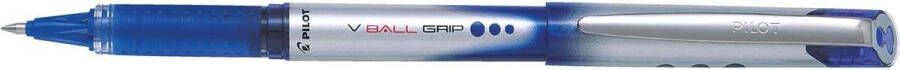 Pilot roller V-BALL Grip medium punt 0 7 mm blauw