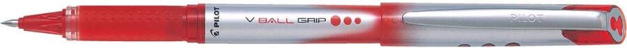 Pilot roller V-BALL Grip medium punt 0 7 mm rood