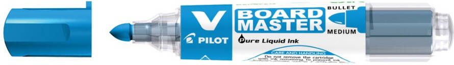 Pilot V-Board Master whiteboardmarker ronde punt 2 3 mm blauw