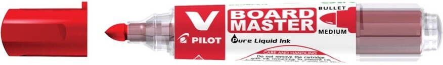 Pilot V-Board Master whiteboardmarker ronde punt 2 3 mm rood