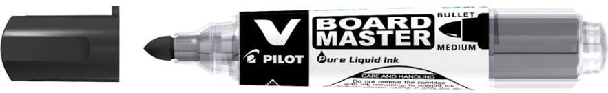 Pilot V-Board Master whiteboardmarker ronde punt 2 3 mm zwart
