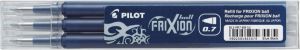 Pilot vulling voor Frixion Ball en Frixion ball clicker zwart-blauw doosje met 3 stuks