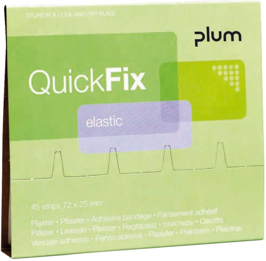 Plum QuickFix navulling voor pleisterautomaat 45 elastische pleisters