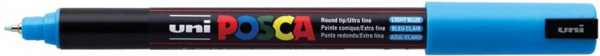 Posca uni-ball Paint Marker op waterbasis PC-1MR lichtblauw