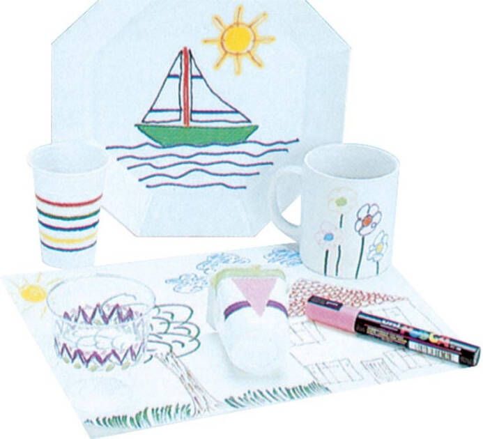 Posca uni-ball Paint Marker op waterbasis PC-17K donkerblauw