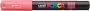 Posca uni ball Paint Marker op waterbasis PC 1MC koraalrood - Thumbnail 2