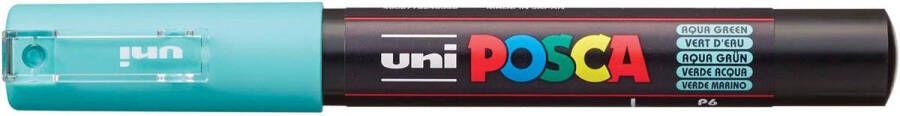 Posca uni ball Paint Marker op waterbasis PC 1MC zeegroen