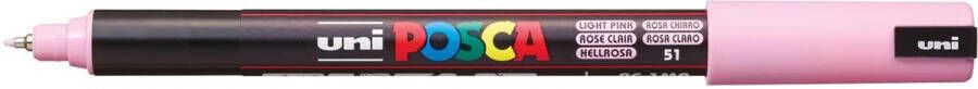Posca Uni paintmarker PC-1MR 0 7 mm lichtroze