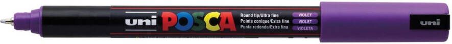 Uni-Ball Paintmarker Uni ball op waterbasis posca pc 1mr paars