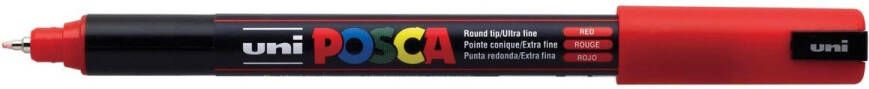 Posca uni ball Paint Marker op waterbasis PC 1MR rood