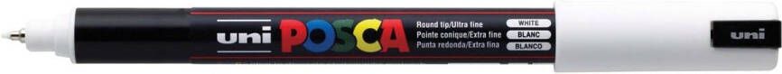 Posca uni-ball Paint Marker op waterbasis PC-1MR wit