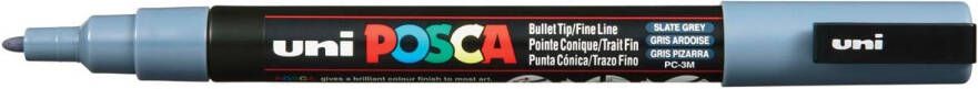 Posca uni-ball Paint Marker op waterbasis PC-3M arduingrijs