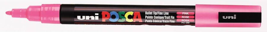 Uni-Ball Paintmarker Uni ball op waterbasis posca pc 3m roze