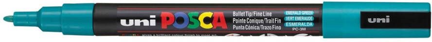 Posca uni ball Paint Marker op waterbasis PC 3M smaragdgroen