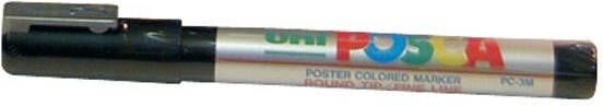 Posca uni-ball Paint Marker op waterbasis PC-3M zilver