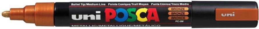 Posca uni ball Paint Marker op waterbasis PC 5M brons