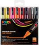 Posca Uni paintmarker PC-5M 1 8 2 5 mm etui van 8 markers in geassorteerde warme kleuren - Thumbnail 1