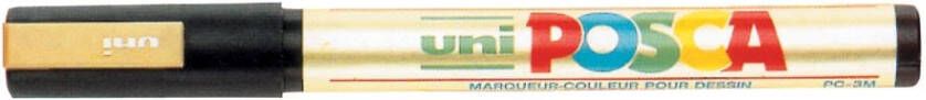 Posca uni-ball Paint Marker op waterbasis PC-5M goud