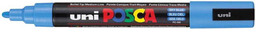 Posca uni ball Paint Marker op waterbasis PC 5M hemelsblauw