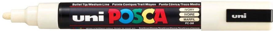 Posca uni ball Paint Marker op waterbasis PC 5M ivoor