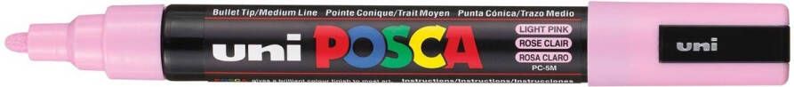 Posca uni-ball Paint Marker op waterbasis PC-5M lichtroze