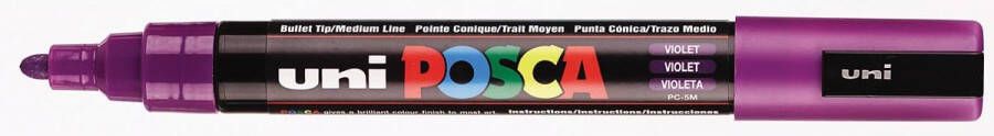 Posca uni ball Paint Marker op waterbasis PC 5M paars