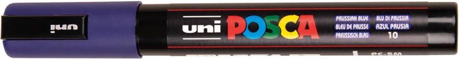 Posca Uni paintmarker PC-5M 1 8 2 5 mm pruisisch blauw