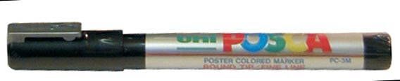 Posca uni-ball Paint Marker op waterbasis PC-5M zilver
