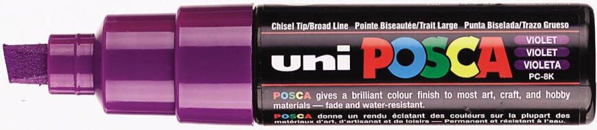 Posca uni-ball Paint Marker op waterbasis PC-8K paars