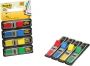 Post-It Index Smal ft 11 9 x 43 2 mm blister met 4 kleuren 35 tabs per kleur 4 + 2 blisters gratis - Thumbnail 1