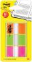 Post-It Index standaard ft 25 4 x 43 2 mm blister met 3 kleuren 20 tabs per kleur - Thumbnail 1