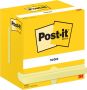 Post-It Notes 100 vel ft 76 x 127 mm geel pak van 12 blokken - Thumbnail 1