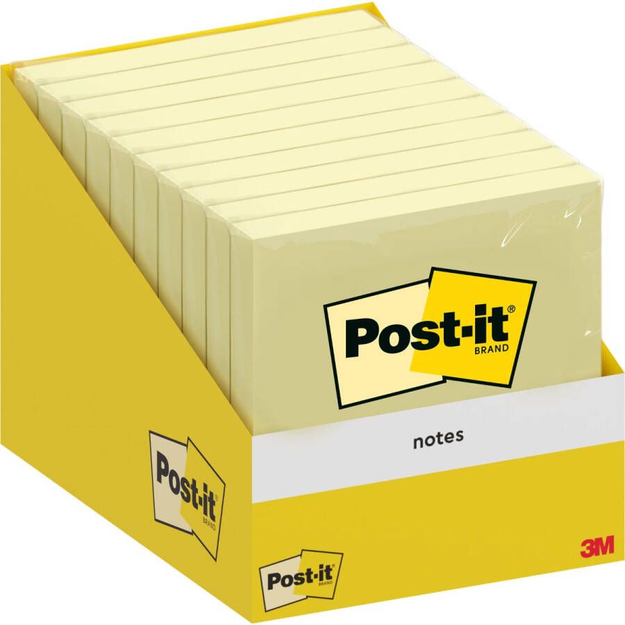 Post-it Notes 100 vel ft 76 x 76 mm kanariegeel (canary yellow)