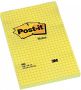 Post-It Notes ft 102 x 152 mm geel geruit blok van 100 vel - Thumbnail 2