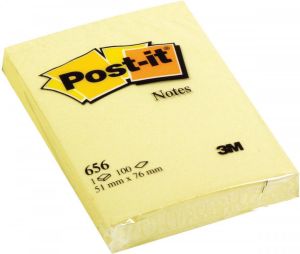 Post-It Notes ft 51 x 76 mm geel blok van 100 vel